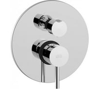 Встраиваемый смеситель для душа Paffoni LIGHT на 3 выхода, хром LIG019CR 00227596