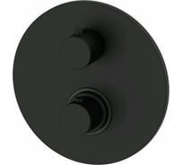 Встраиваемый смеситель-термостат для душа Paffoni LIGHT черный матовый LIQ019NO 00227626