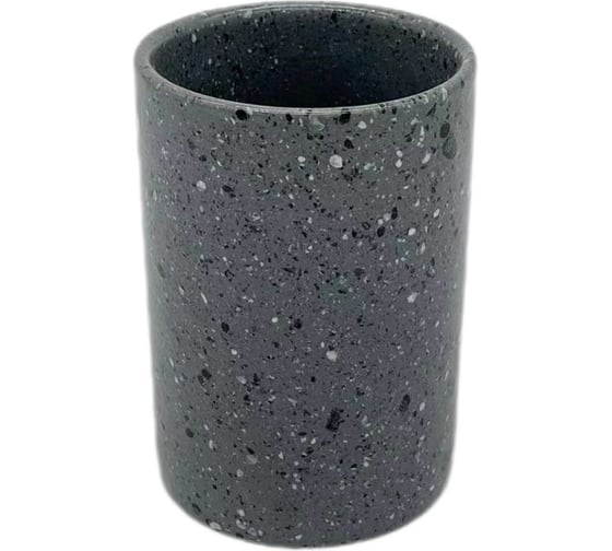Стакан PRIMANOVA Grey керамика, 7,3x7,3x10,3 DR-81212 1