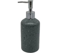 Дозатор PRIMANOVA Grey керамика, 7,7x7,7x18 DR-81210