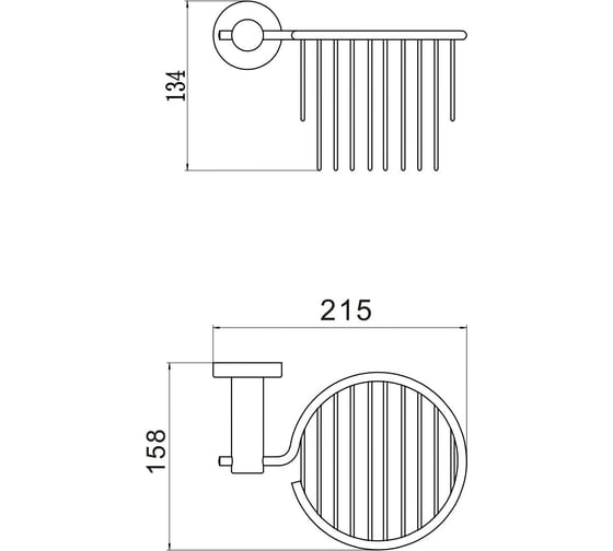 Держатель для туалетной бумаги Savol S-005633Q
