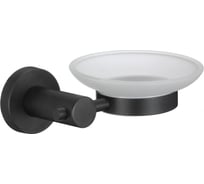 Мыльница стеклянная Savol с настенным держателем S-005659H