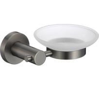 Мыльница стеклянная Savol с настенным держателем S-005659Q