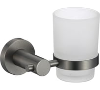 Стакан стеклянный Savol с настенным держателем S-005658Q