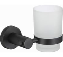 Стакан стеклянный Savol с настенным держателем S-005658H