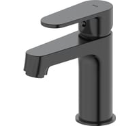 Смеситель для умывальника IDDIS Kink черный матовый KINBL00i01