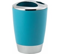 Стакан для зубных щеток Аквадекор Альма темно-голубой, пластик ATTP-2100BDB-02