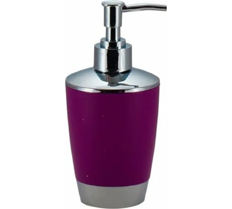 Дозатор жидкого мыла Аквадекор Альма фиолетовый, пластик ATTP-2100VL-01