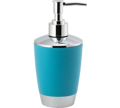 Дозатор жидкого мыла Аквадекор Альма темно-голубой, пластик ATTP-2100BDB-01