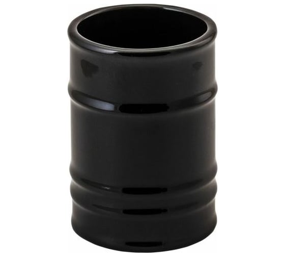 Стакан Аквадекор OIL черный, керамика ATC-1205BK-03
