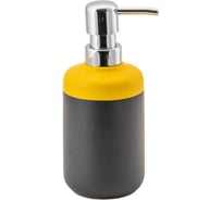 Дозатор жидкого мыла Аквадекор KEILA черный/желтый, керамика SWTK-8049-A
