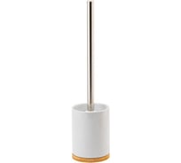 Ерш для туалета Аквадекор EXO белый, керамика/бамбук SWTK-8047-E