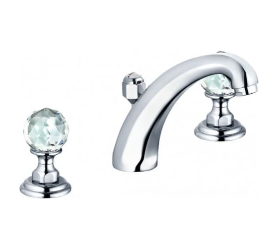 Смеситель для раковины KLUDI Adlon на 3 отверстия, цвет хром KL5104305G5 1