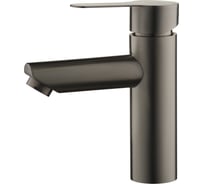 Смеситель для умывальника одноручковый AQUEDUC 345712 нержав. сталь, серый /10 ЭК000145712