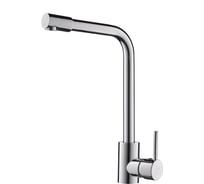 Смеситель для кухни одноручковый AQUEDUC 345726 высокий излив, нержав. сталь хром /10 ЭК000145726