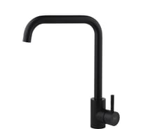 Смеситель для кухни одноручковый AQUEDUC 345323 высокий излив чёрный нерж. сталь /20 ЭК000145323
