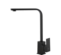 Смеситель для кухни одноручковый AQUEDUC 345324 высокий излив, чёрный нерж. сталь /20 ЭК000145324