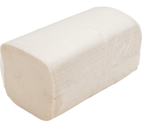 Бумажное полотенце 1-2-PRO СТАНДАРТ 1 слой, V ZZ -сл. 23х22 см, 200 листов, белый ПБVС1-200