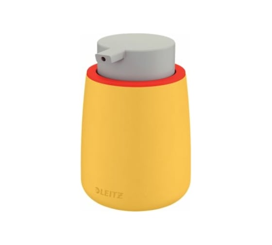 Диспенсер с дозатором LEITZ Cosy, soft touch, желтый 54040019