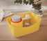 Диспенсер с дозатором LEITZ Cosy, soft touch, желтый 54040019 4