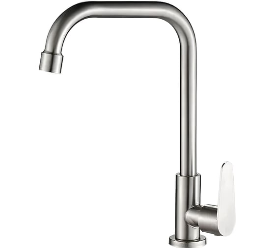 Смеситель для кухни Haiba HB4182, сталь (298357) 00298357