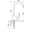 Cмеситель ULGRAN Quartz песок UQ-006-10 2