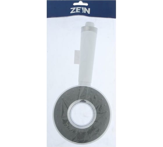 Душевая лейка ZEIN Z410 пластик, 1 режим, хром 5482413