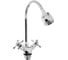 Смеситель для кухни ZEIN Z25120101 гибкий излив, кран-букса латунь 1/2", хром 5118187 2