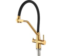 Смеситель для кухни с переключением фильтра РМС ø35 SUS127G-016F-015