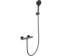 Смеситель для душа Wonzon & Woghand с термостатом INN 5, Темный графит WW-B2063-A-BGG