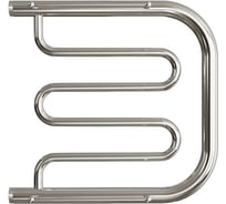 Полотенцесушитель водяной с полкой Valfex Тори, фокстрот, 50/50, 1НР, хром, VF.PS.W.003.50.50.C.P