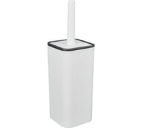 Набор для WC МУЛЬТИДОМ РИФ белый/серебро 132 658