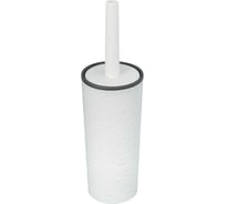 Набор для WC МУЛЬТИДОМ Венеция белый/серебро 133 658