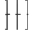 Душевая штанга Pragma матовый черный, HME2.B7SS.046 904343.HME2.B7SS.046-2 2