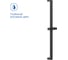 Душевая штанга Pragma матовый черный, HME2.B7SS.046 904343.HME2.B7SS.046-2 5