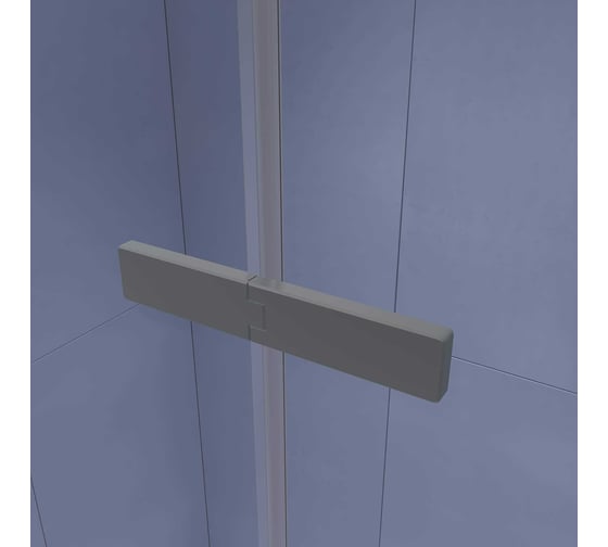 Душевой уголок RGW 120* 80*200 SV-040-Gr прямоуг., серый, матовое стекло 8 мм (2 уп.) 353204028-210