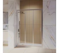 Душевая дверь RGW 110*185 CL-111 хром, прозрачное стекло 4 мм 410911111-11