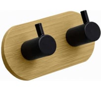 Крючок настенный двойной на бамбуковой основе Joy Home 13078