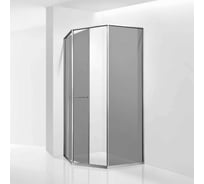Душевой уголок RGW 90х90х200 SV-82 L Трапеция/Хром/Тонированное(серое)/8 мм 33328299-31L