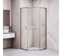 Душевой уголок RGW 80*120*200 SV-82-Gr L Трапеция/Серый/Прозрачное/8 мм 33328282-110L