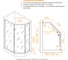 Душевой уголок RGW 80*120*200 SV-82-Gr L Трапеция/Серый/Прозрачное/8 мм 33328282-110L 3