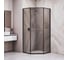 Душевой уголок RGW 80*120*200 SV-82-B L Трапеция/Чёрный/Тонированное(серое)/8 мм 33328282-34L 1