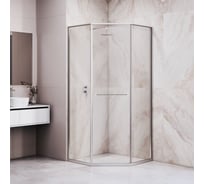 Душевой уголок RGW 80*80*200 SV-82 R Трапеция/Хром/Прозрачное/8 мм 33328288-11R