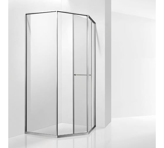 Душевой уголок RGW 80*80*200 SV-82 R Трапеция/Хром/Прозрачное/8 мм 33328288-11R