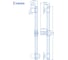 Душевая штанга Pragma матовый черный, HME2.B7RS.040 904365.HME2.B7RS.040-2 9