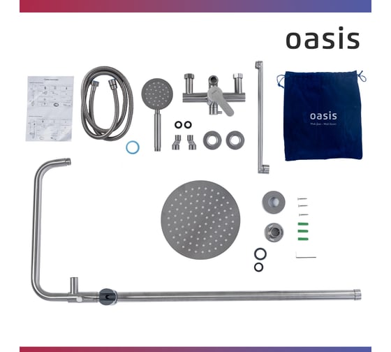 Смеситель OASIS SUS2000MSt_Car
