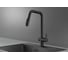 Смеситель кухонный GRANULA Kitchen Space 7273, ЗОЛОТО САТИН 7273, ЧЕРНЫЙ МАТОВЫЙ 1