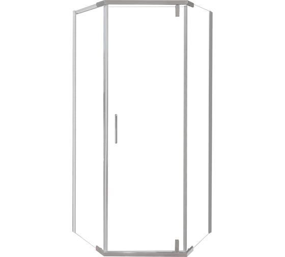 Душевой уголок OLIVE'S VIAR, прозр. стекла, 5-тиугольный, 900*900*1950 мм, хром VR-90C5-SW-C 1