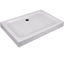 Душевой поддон OLIVE'S прямоугольный , с сифоном, 1200х800х125 мм, белый P-128125R-WH