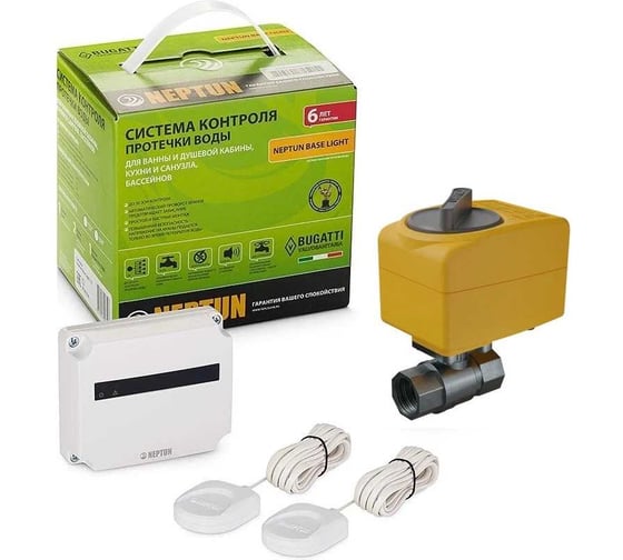 Система защиты от протечки Neptun Bugatti Base Light 1" 100037092800